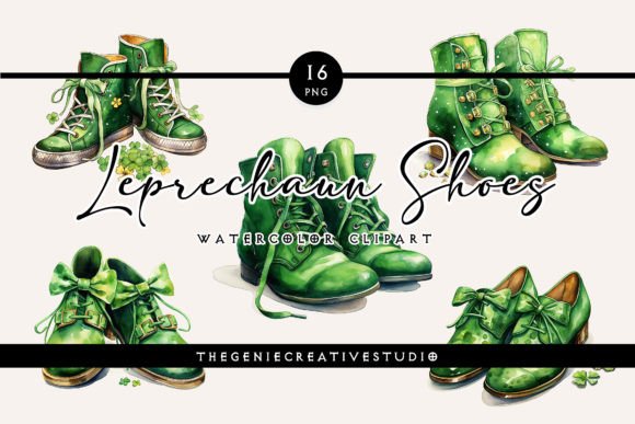 Download Watercolor Leprechaun Shoes PNG Clipart - Shoes png Collection