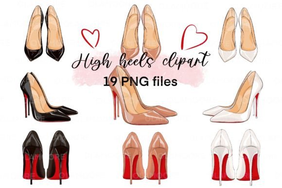 Download Classic High Heels Shoes Png Clipart - Premium Bundle